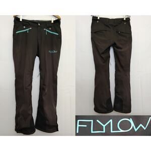 Flylow Ski Pants Women's M Black Insulated #Z5236